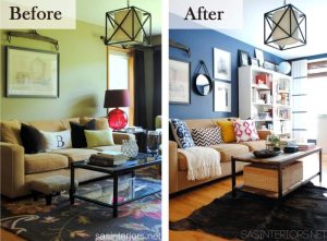 5 Inspiring Living Room Makeovers Before And After