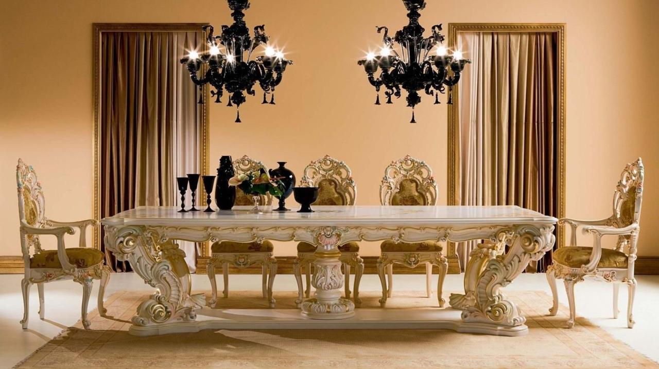 LUXURY DINING TABLES FOR OPULENT DINING ROOM ATMOSPHERES