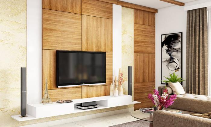 TV Panel Designs For Living Room
